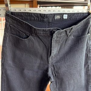 Black slim straight  vorta 36 x 32 fun to wear good working pants